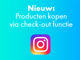direct producten kopen op instagram met check-out functie